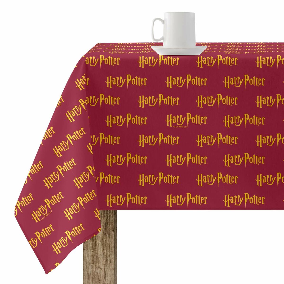 Stain-proof resined tablecloth Harry Potter Multicolour 100 x 150 cm-0