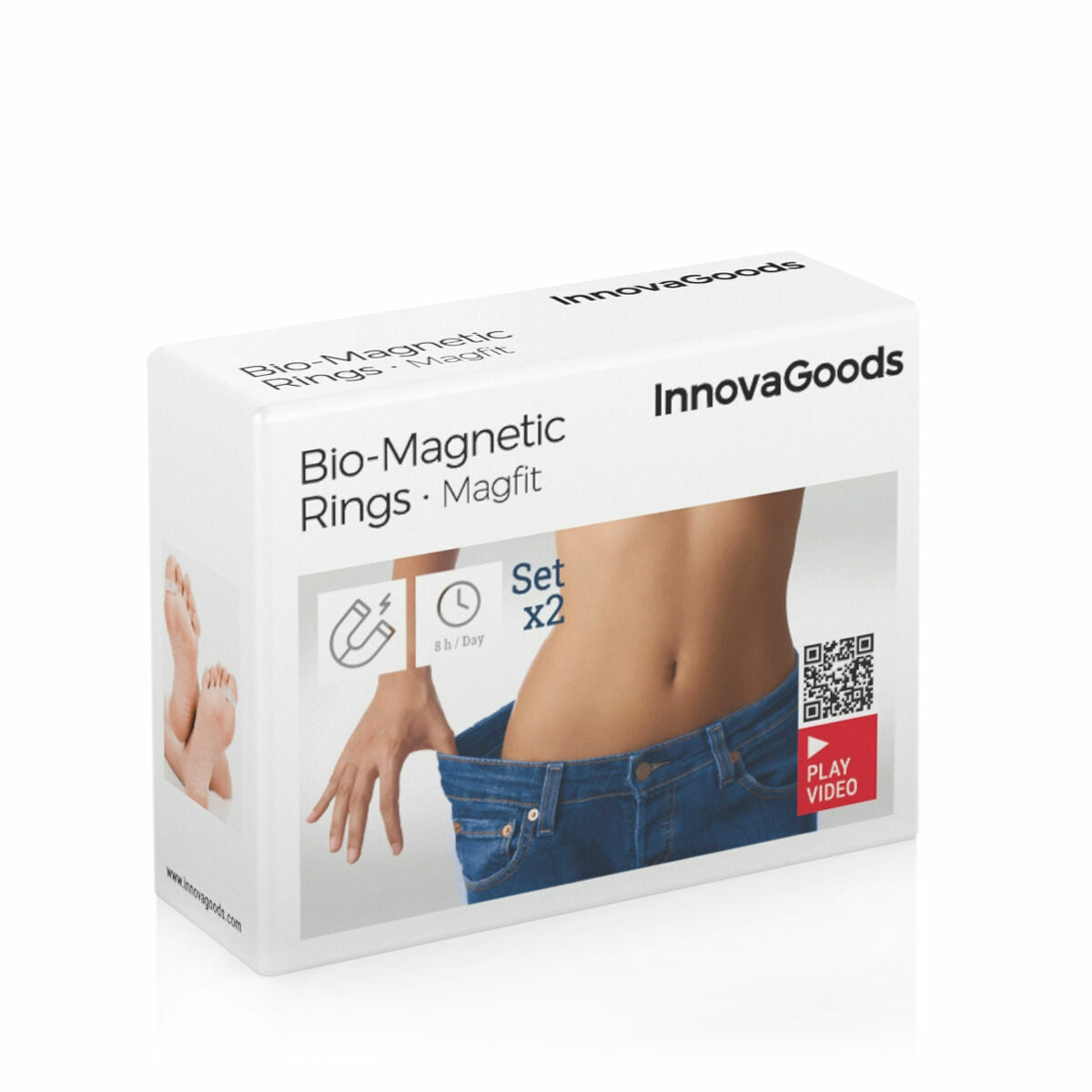 Magnetic Slimming Rings Magfit InnovaGoods 2 Units-1