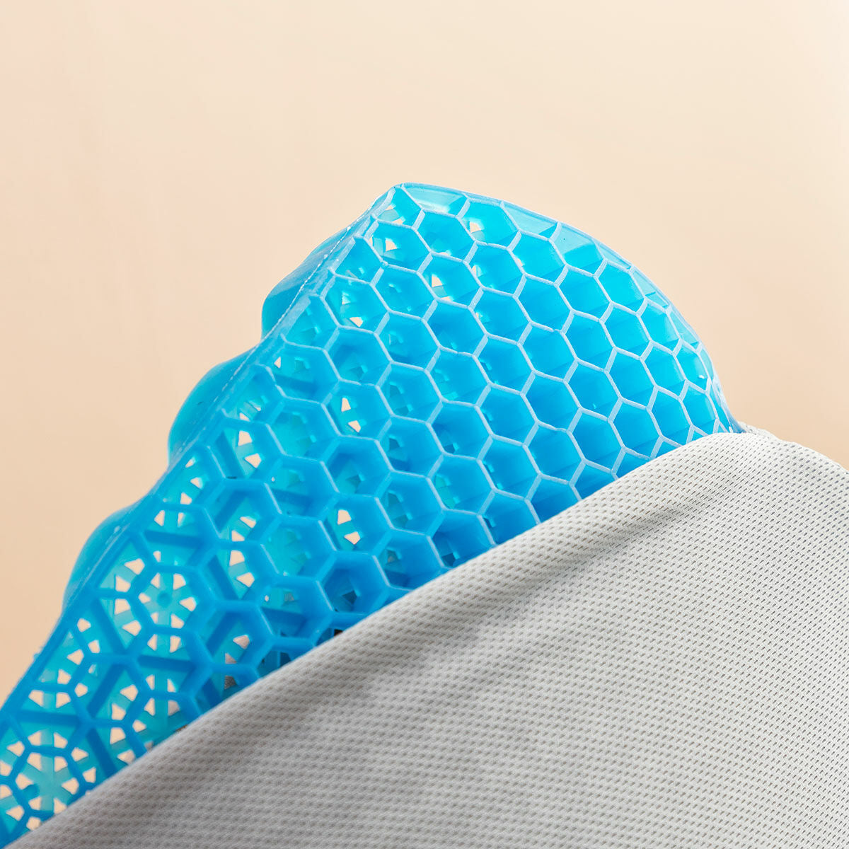 Gel Lumbar Cushion with Removable Cover Glushion InnovaGoods-13