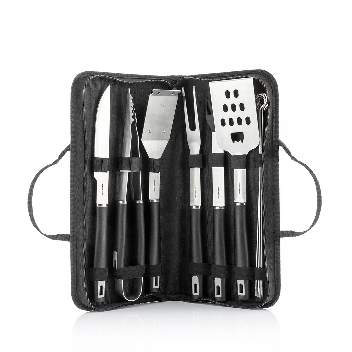 BBQ Utensils Kit with Case BBSet InnovaGoods 12 Pieces-6