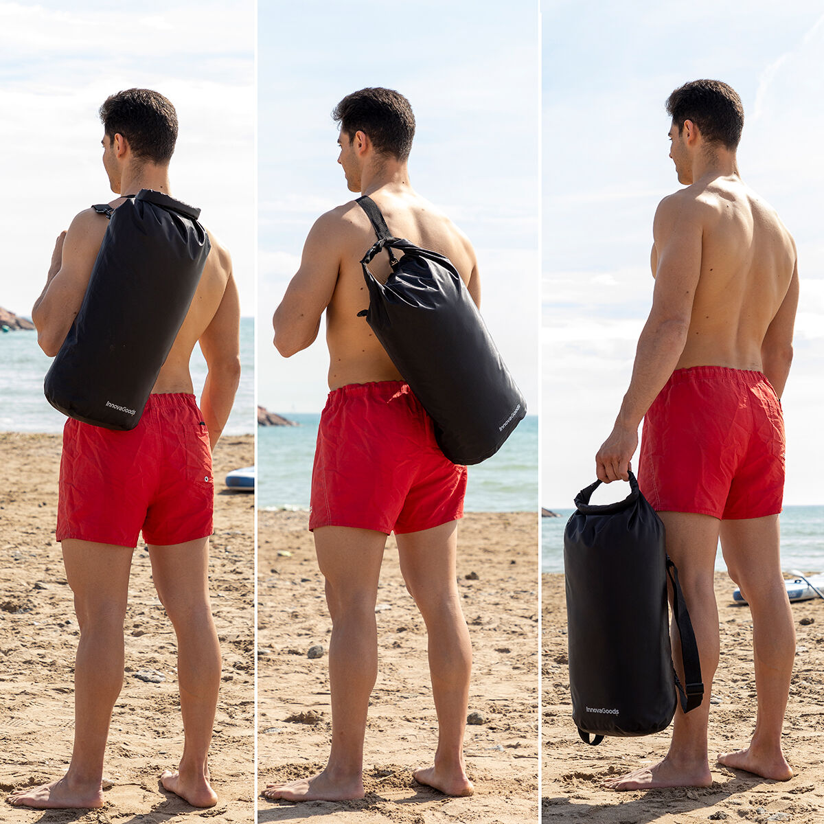 Waterproof Sports Dry Bag Dryhux InnovaGoods 20 L-12