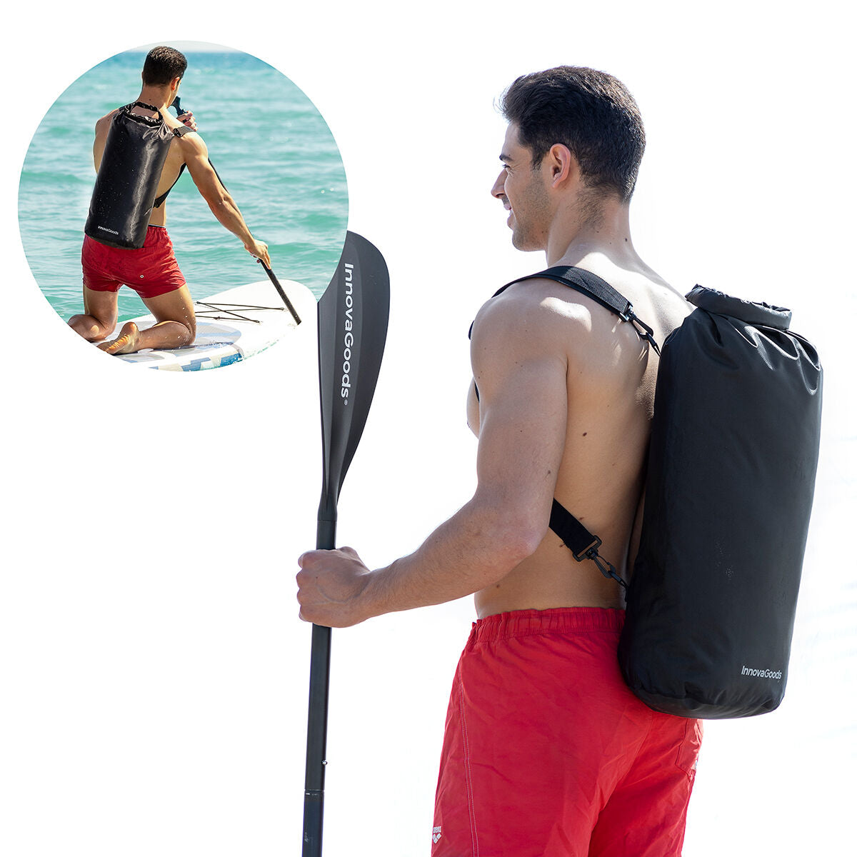 Waterproof Sports Dry Bag Dryhux InnovaGoods 20 L-2