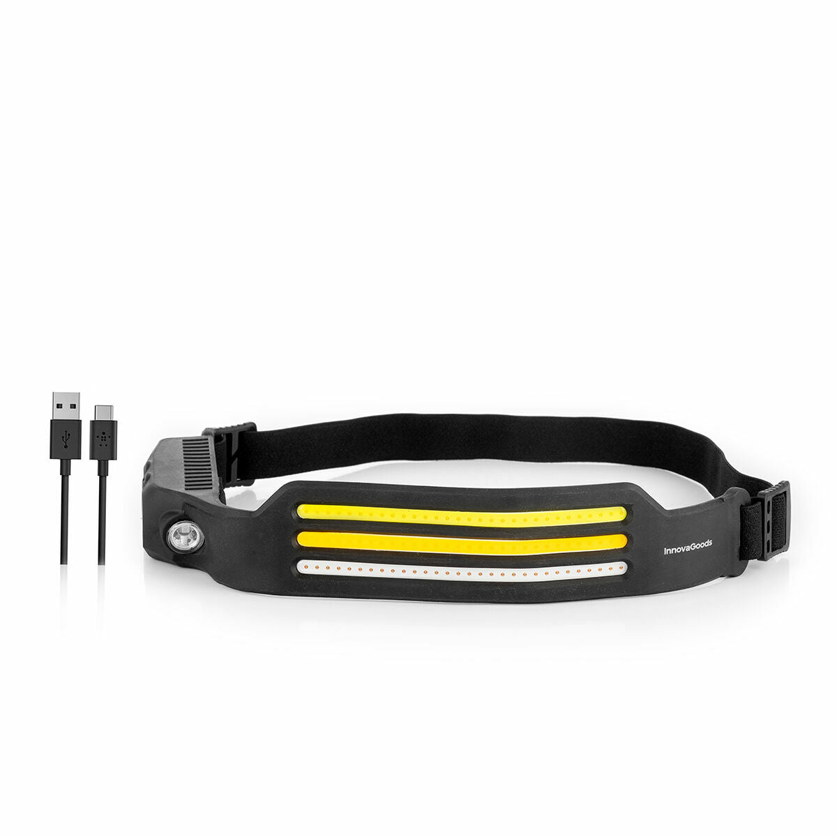 Rechargeable and Adjustable LED Head Torch Recobright InnovaGoods-2