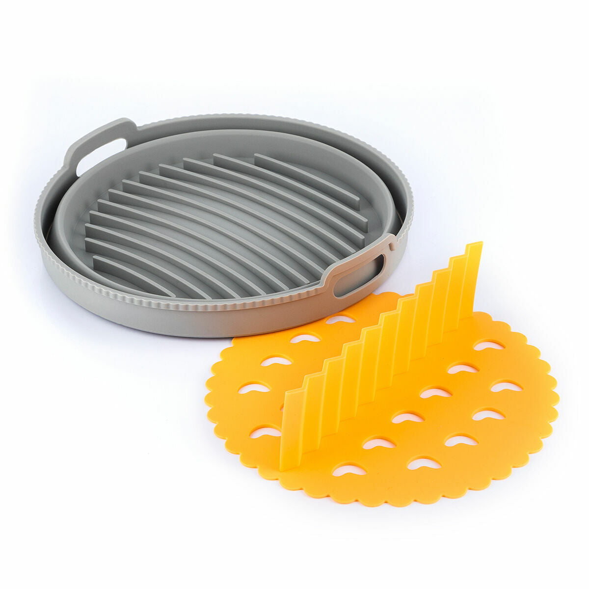 Folding Silicone Basket for Air Fryer Fliynner InnovaGoods-2