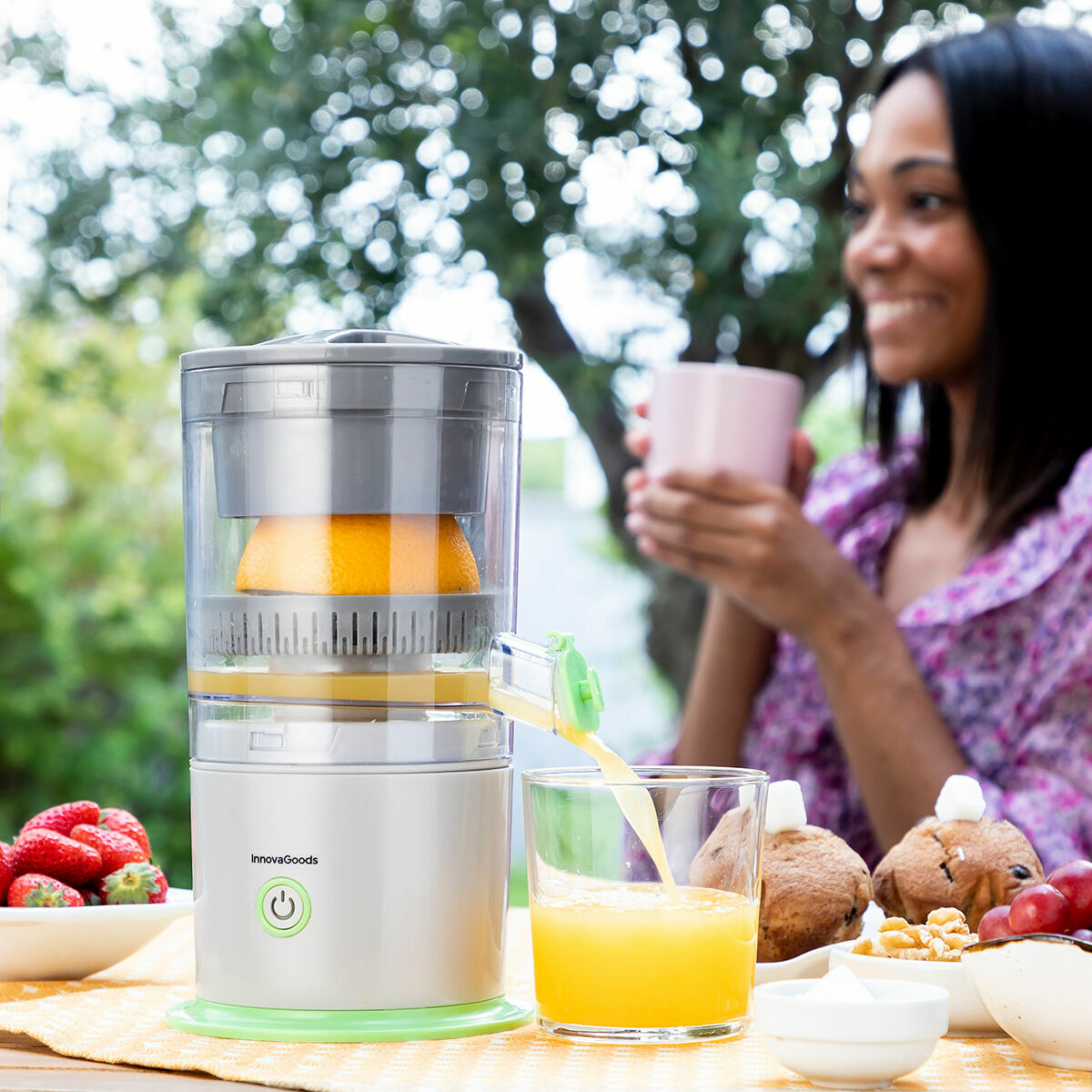 Rechargeable Automatic Juicer Juisso InnovaGoods-12