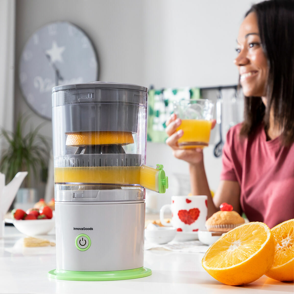 Rechargeable Automatic Juicer Juisso InnovaGoods-8