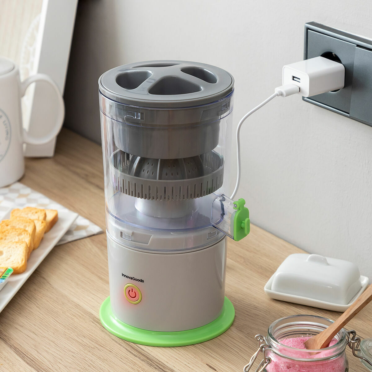 Rechargeable Automatic Juicer Juisso InnovaGoods-5