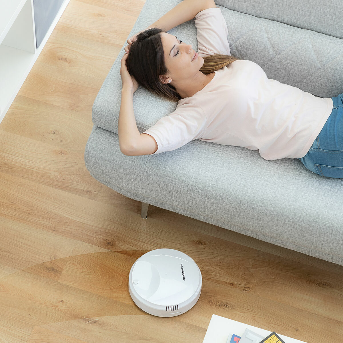 Smart Robot Vacuum Cleaner InnovaGoods-0