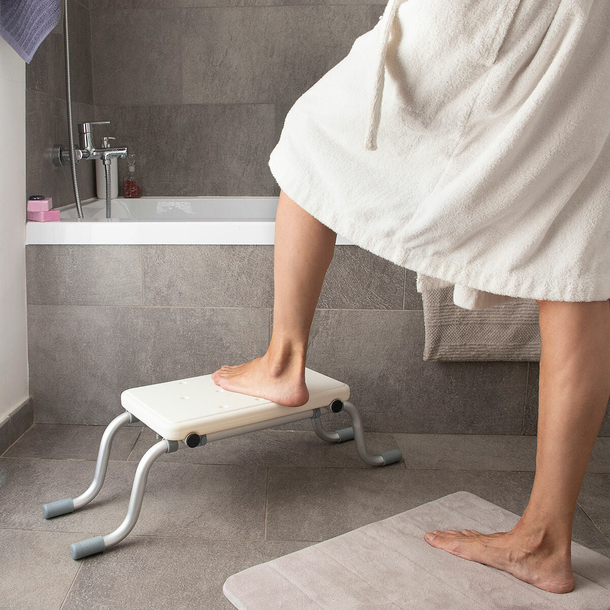 2-in-1 Non-slip Bathtub Seat Seburett InnovaGoods-11