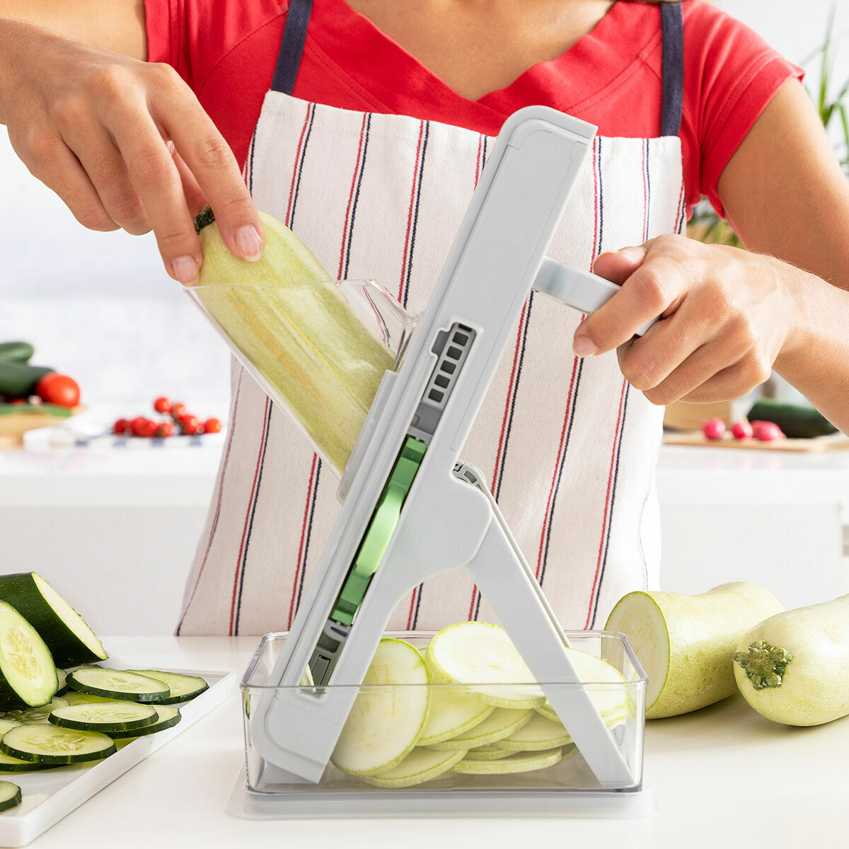 5-in-1 Folding Vegetable Slicer Mandolin Slichen InnovaGoods-12