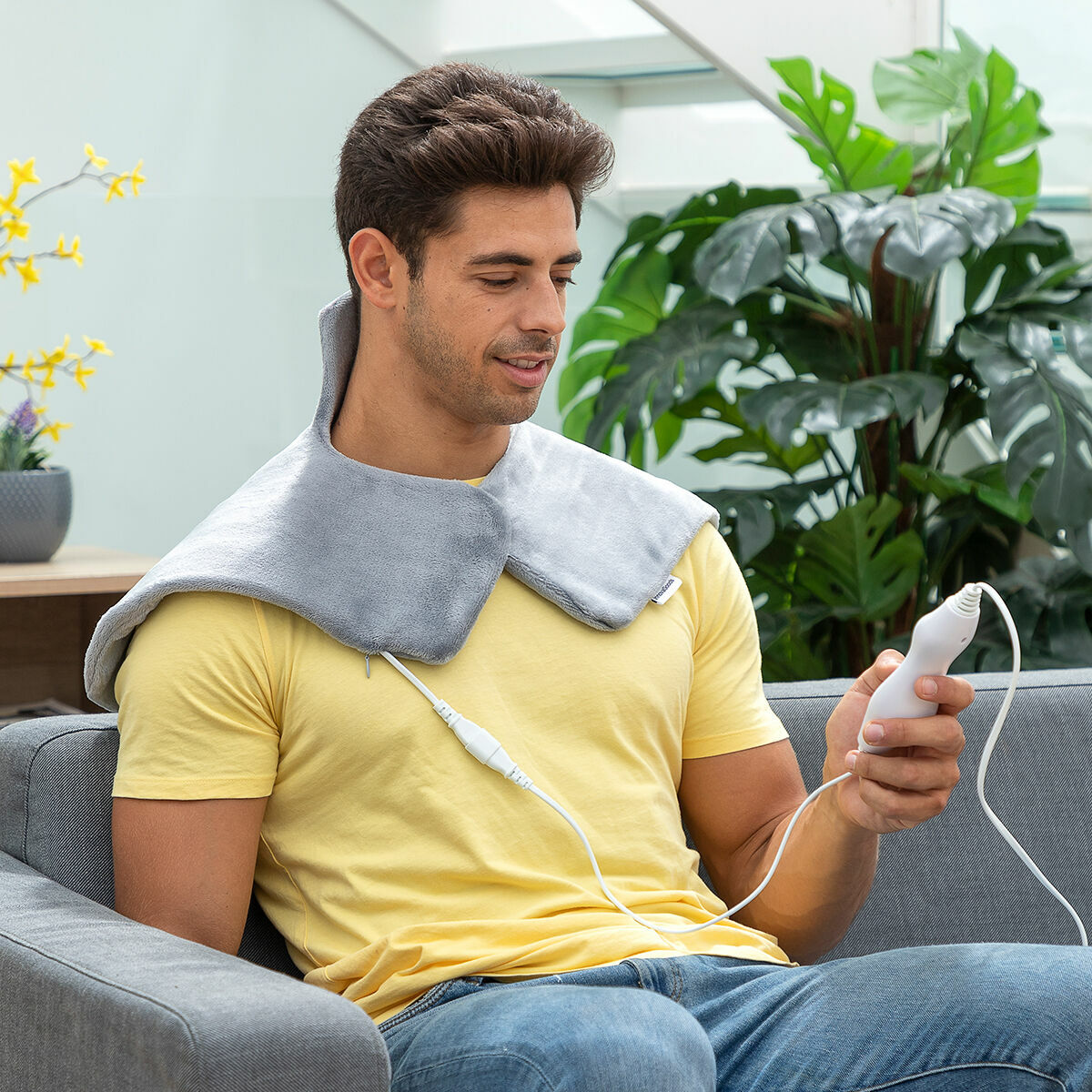 Electric Pad for Neck & Shoulders Sholkad InnovaGoods-9