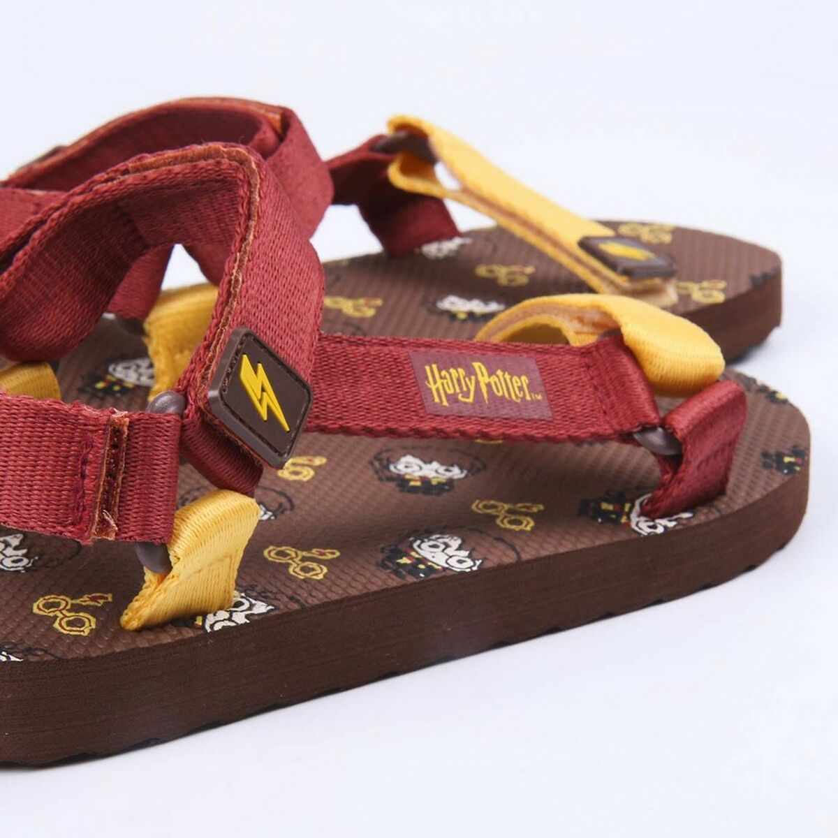 Children's sandals Harry Potter Red Brown-3