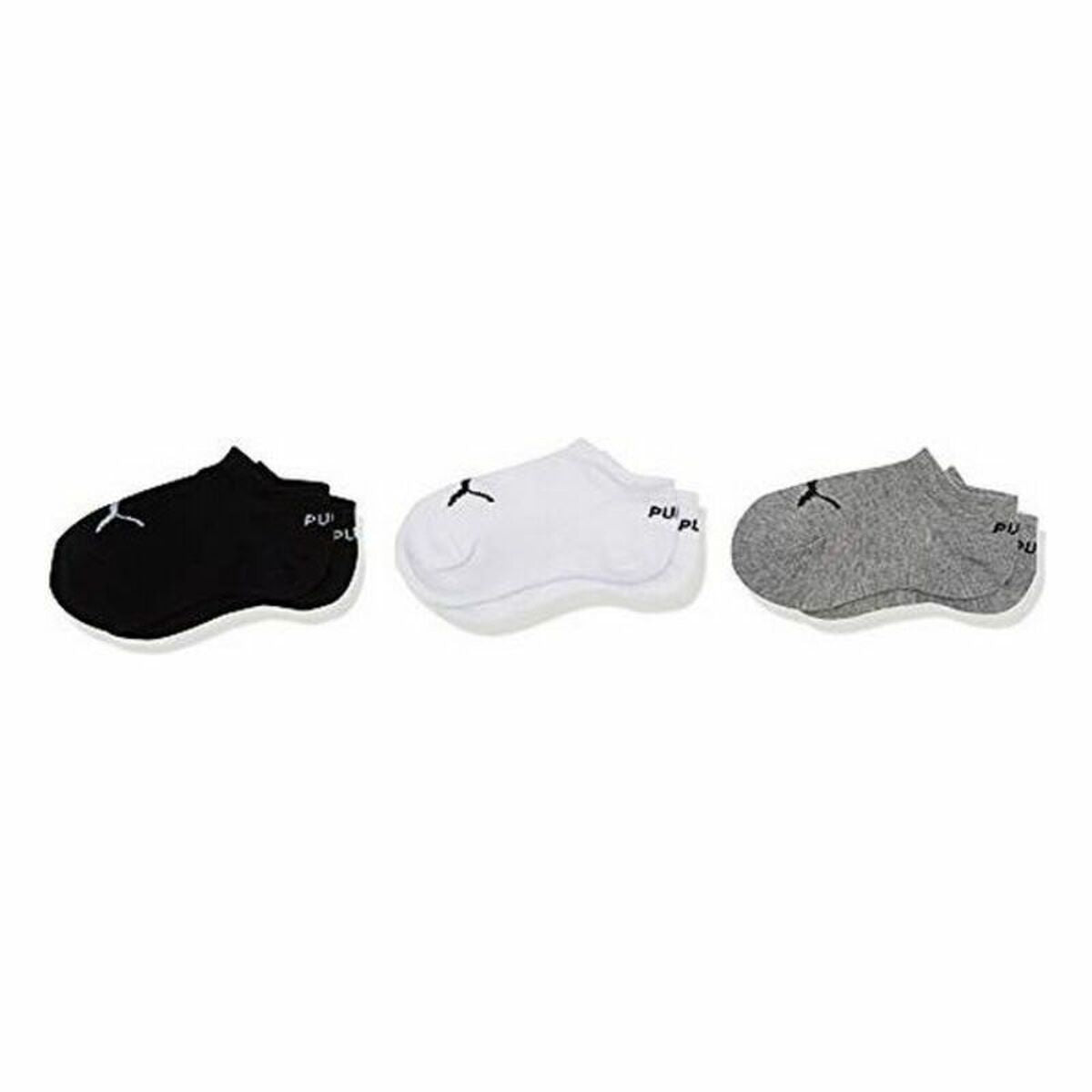 Ankle Sports Socks Puma Kids Quarter CDT 3 pairs-3