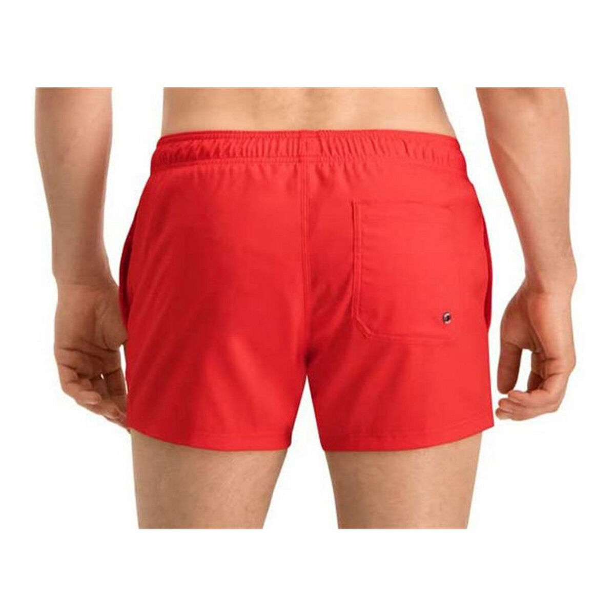 Men’s Bathing Costume Puma Swim Short Red-4