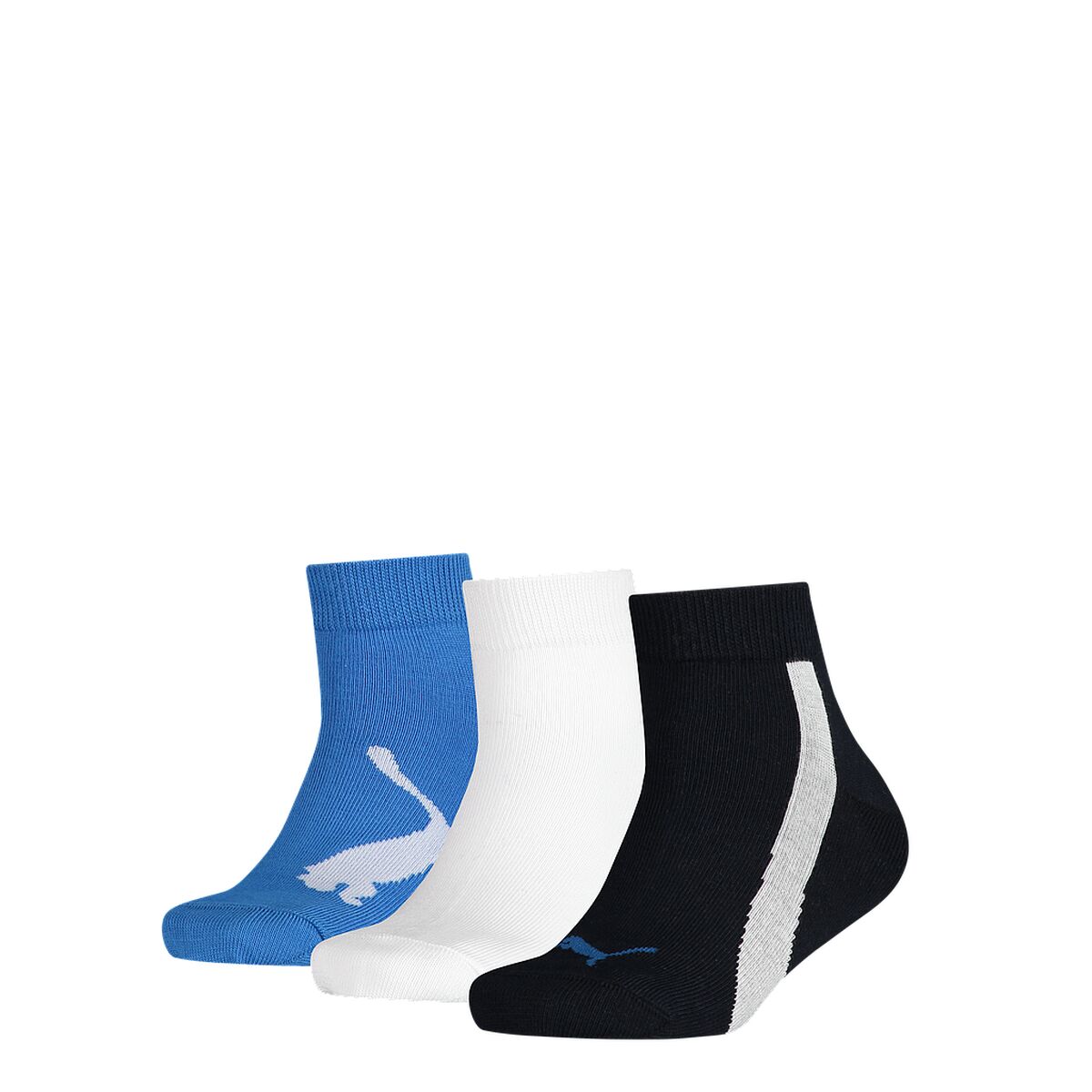 Socks Puma  bwt quarter 100000970 003 3 Pieces Navy Blue-0