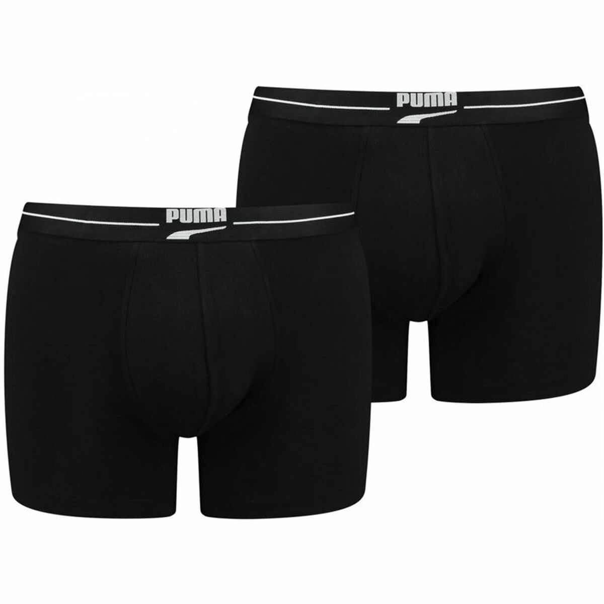 Men's Boxer Shorts Puma  Gentle Retro 2 Units Black-0