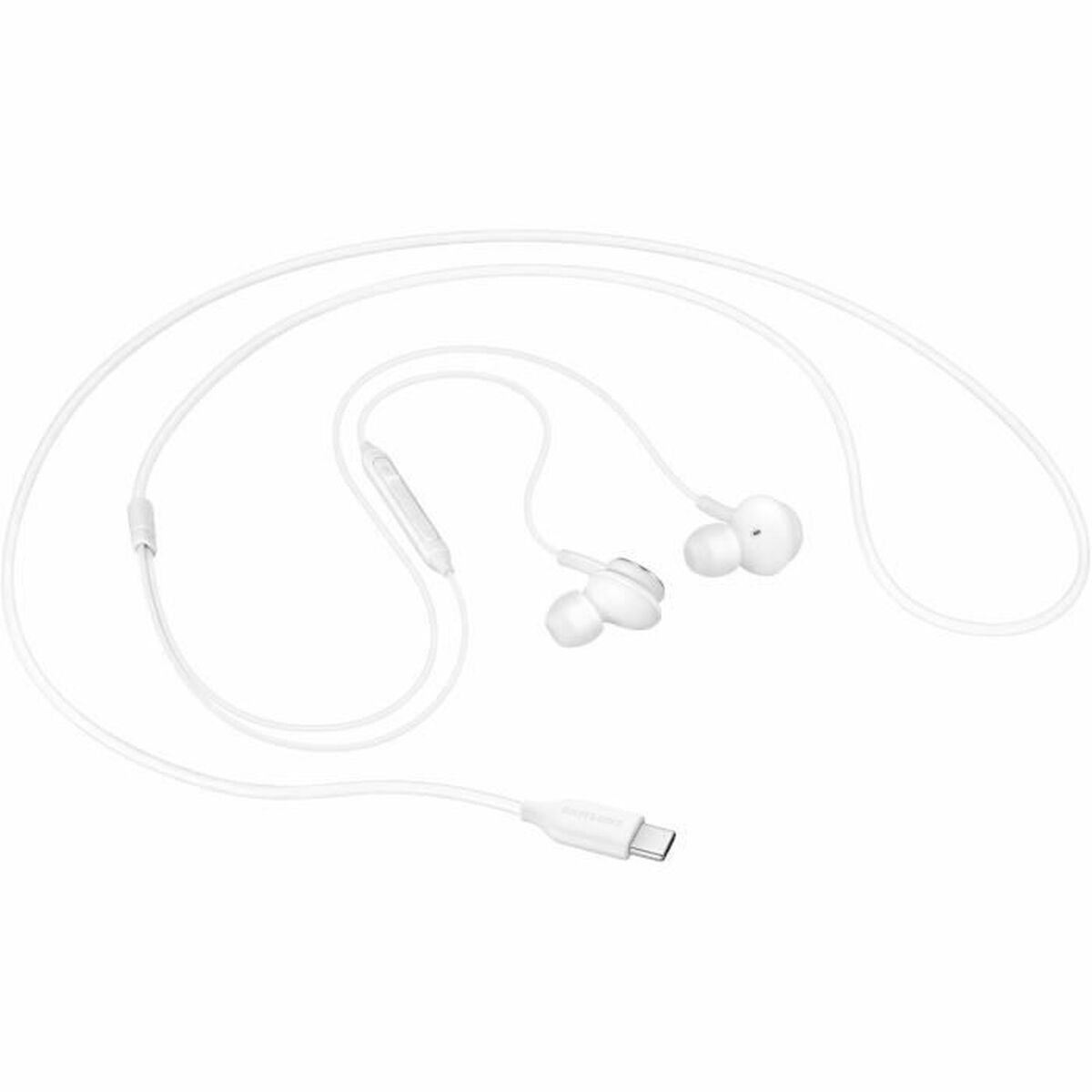 Headphones with Microphone Samsung EO-IC100BWEGEU White-3