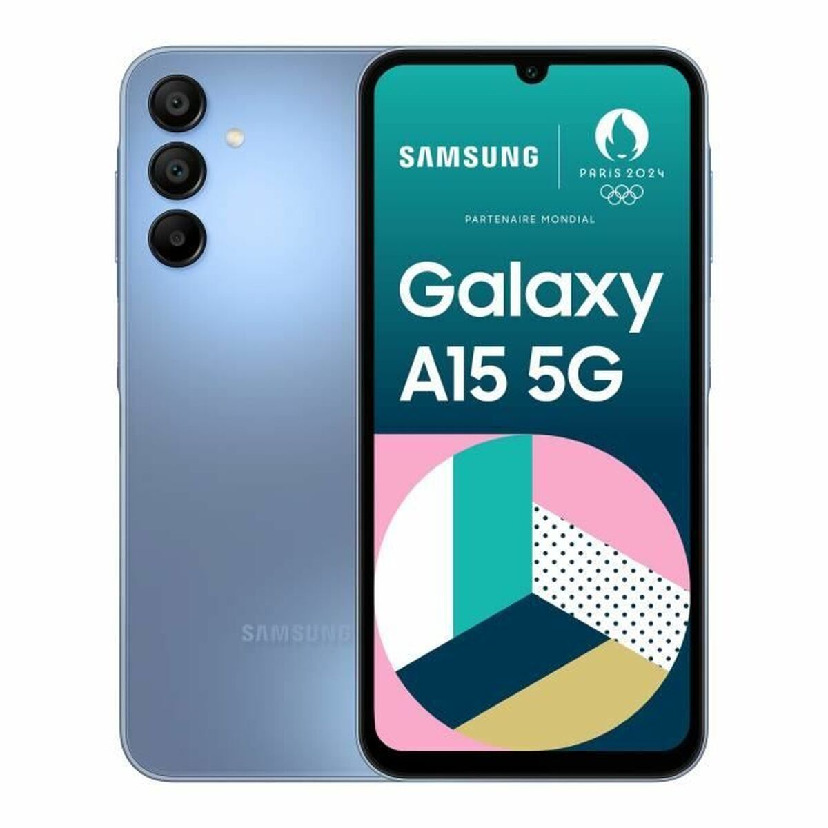 Smartphone Samsung Galaxy A15 4 GB RAM 128 GB Black Black/Blue-0