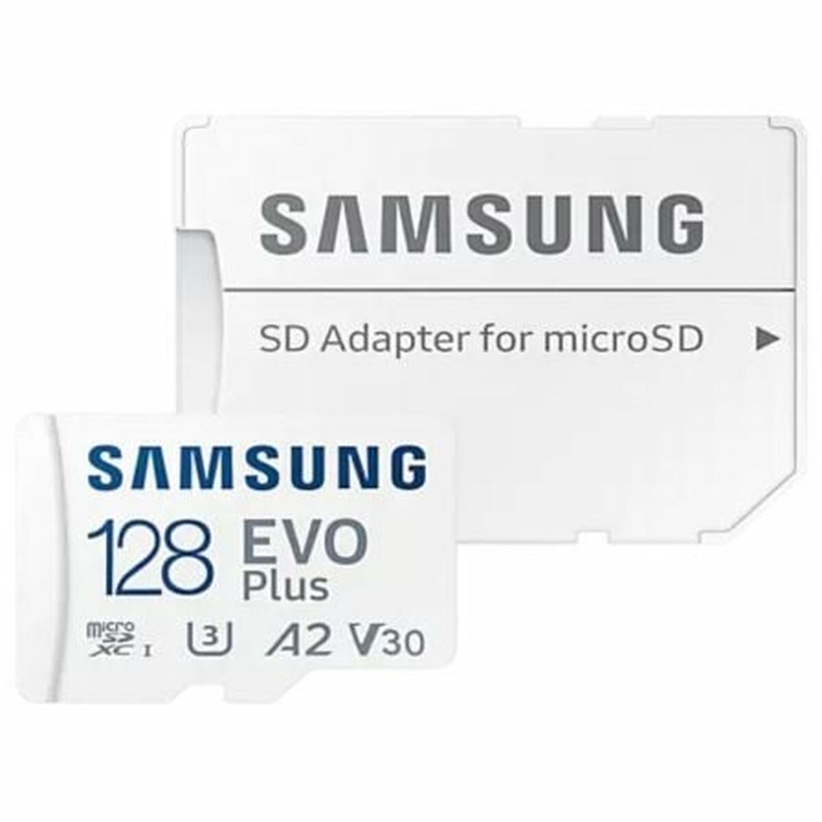 Micro SD Memory Card with Adaptor Samsung EVO Plus 2023 128 GB-0