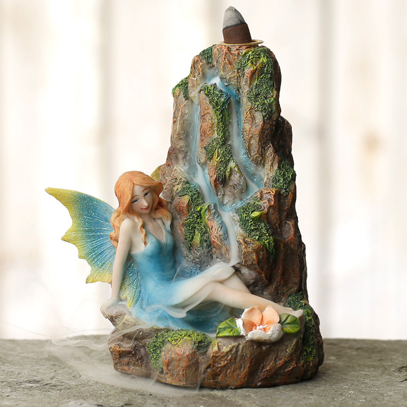 Backflow Incense Burner - Fairy Waterfall BACK33-0