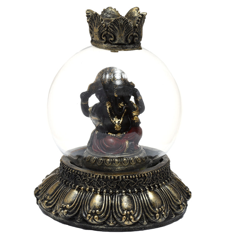 Backflow Incense Burner - Ganesh Globe BACK42-0