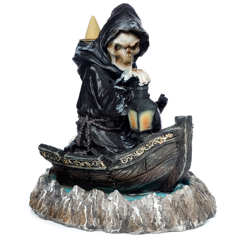 Backflow Incense Burner - The Reaper Boatman of Death Backflow BACK44-0