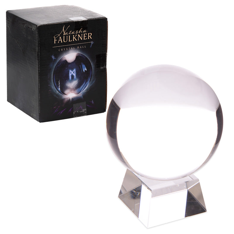 Decorative Mystical 10cm Crystal Ball with Stand BALL03-0