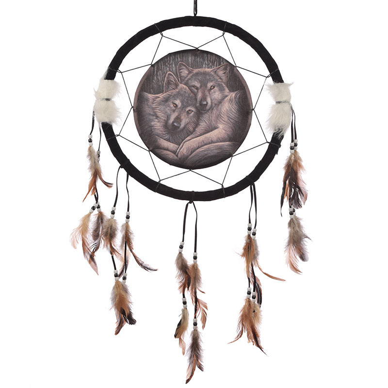 Dreamcatcher (Medium) - Lisa Parker Loyal Companions Wolf DCPA02E-0