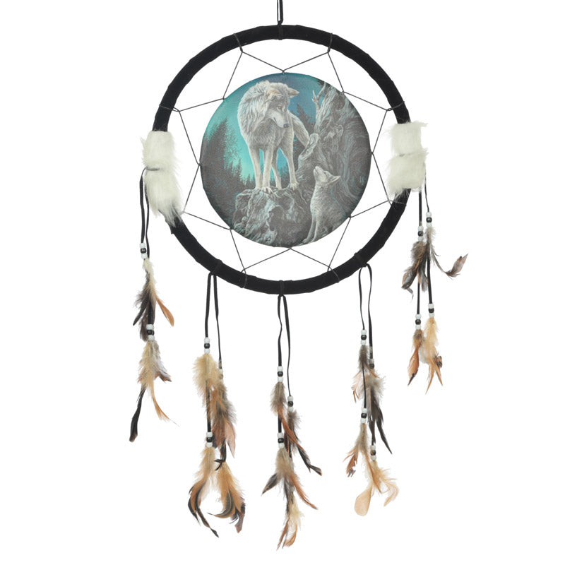 Dreamcatcher (Medium) - Lisa Parker Guidance Wolf DCPA02X-0