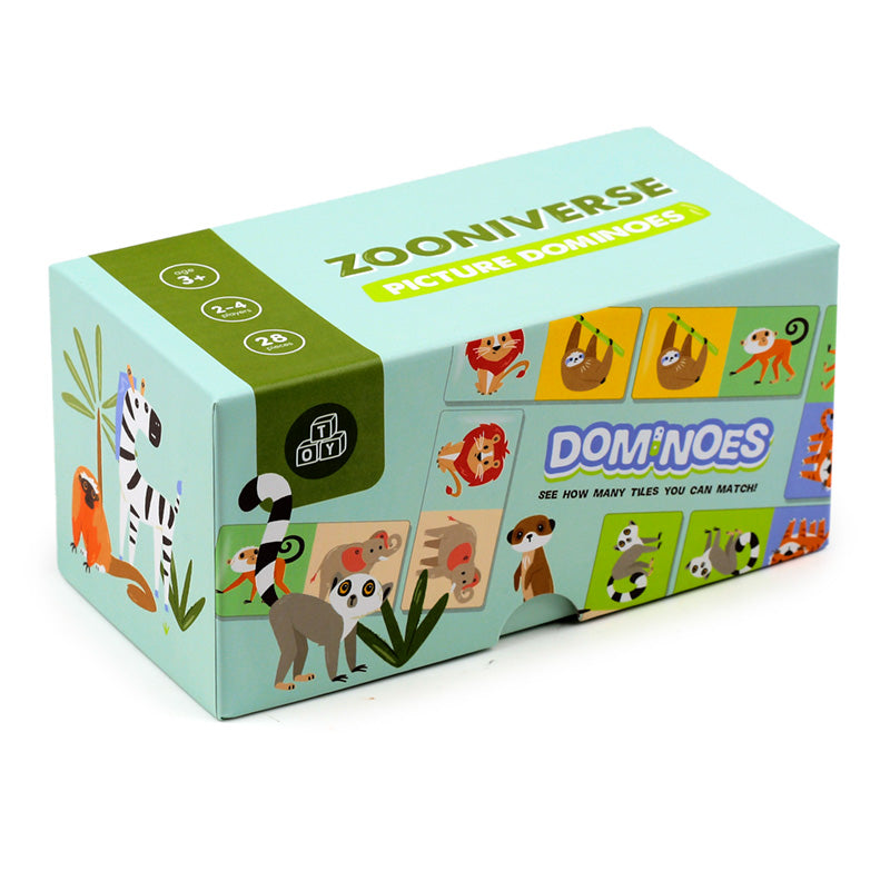 Kids Dominoes Set - Zooniverse GAME01-0