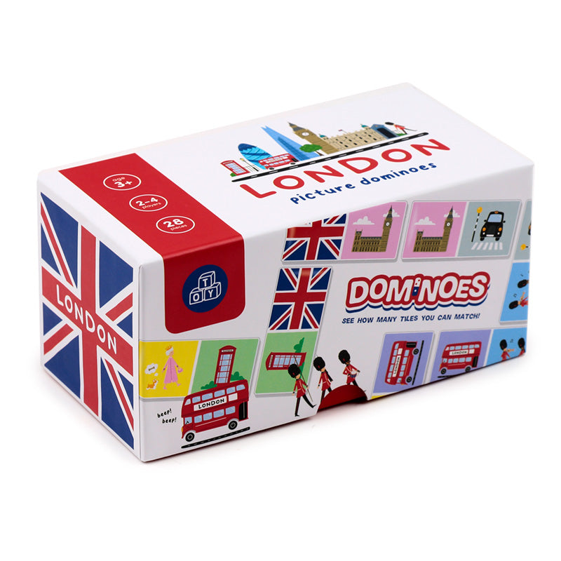 Kids Dominoes Set - London Souvenir GAME05-0