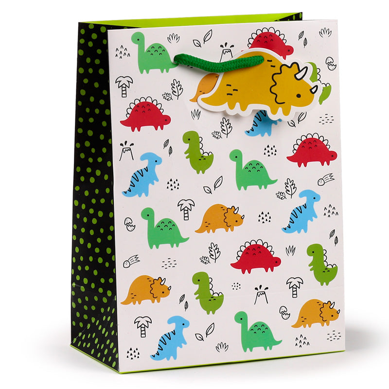 Gift Bag (Medium) - Dinosauria Jr GBAG92B-0