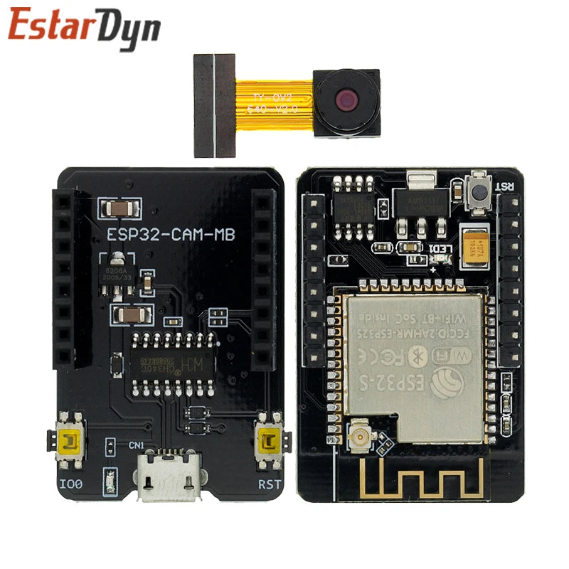 ESP32-CAM ESP32-CAM-MB MICRO USB ESP32 Serial to WiFi ESP32 CAM Development Board CH340 CH340G 5V Bluetooth+OV2640 Camera