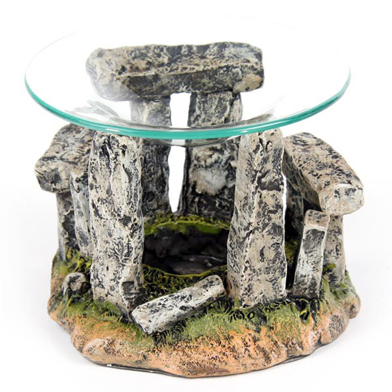 Mystical Stonehenge Design Oil Burner and Wax Burner HMP01-0