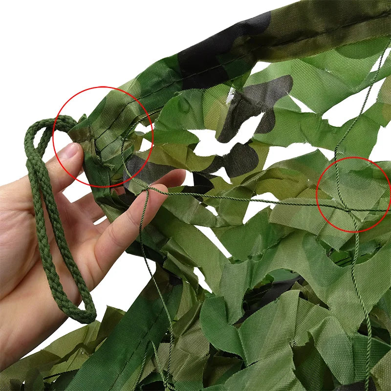 4x5m 2x3m Military Camouflage Net Camo Netting Army Nets Shade Mesh Hunting Garden Car Outdoor Camping Sun Shelter Tent