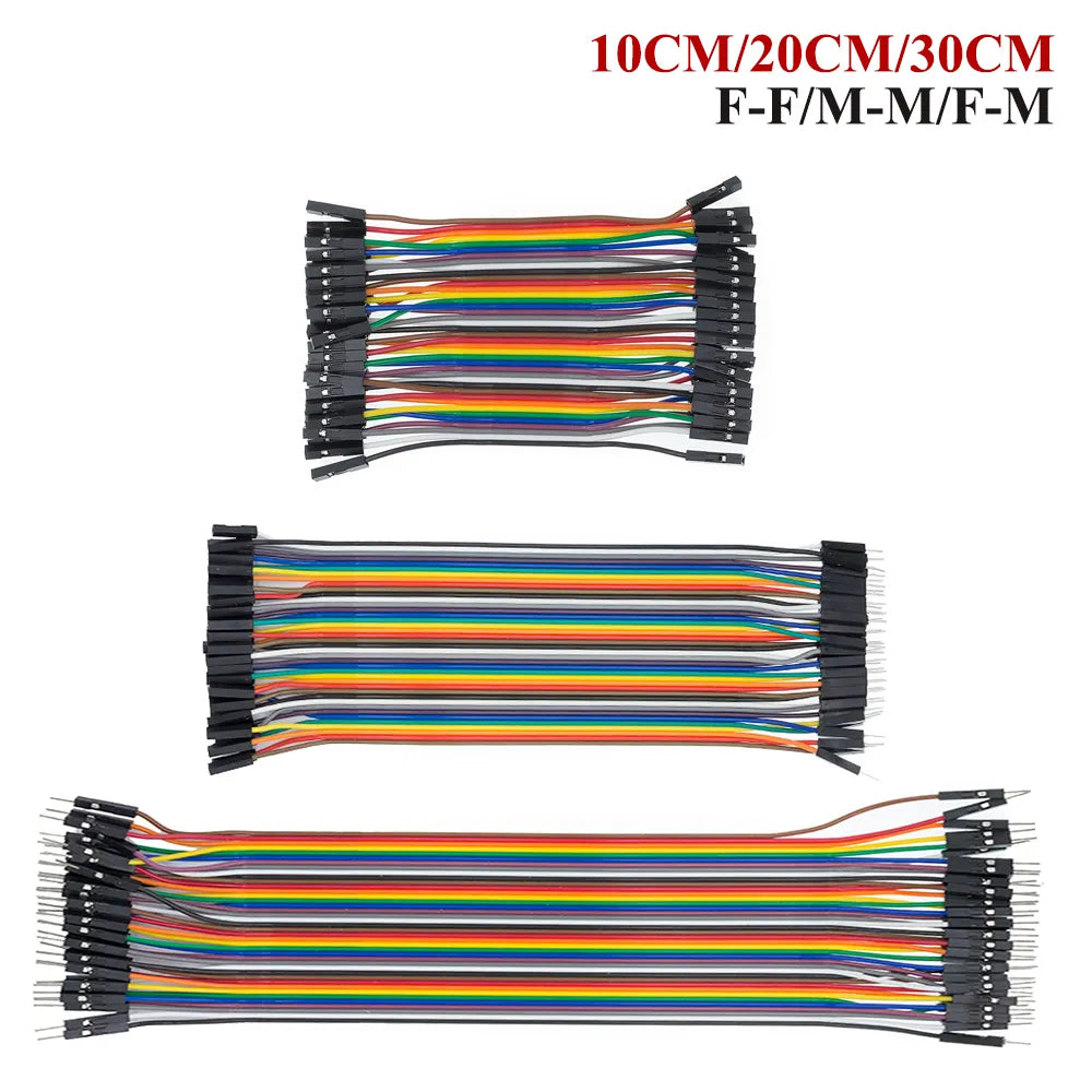 Dupont Line 10cm/20CM/30CM Male to Male+Female to Male + Female to Female Jumper Wire Dupont Cable for arduino DIY KIT