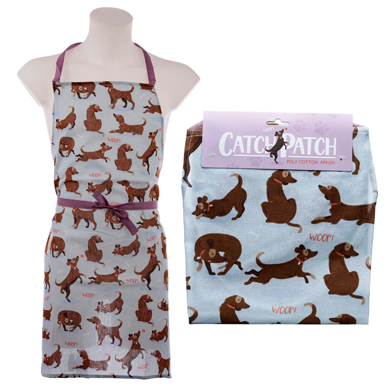 Catch Patch Dog Poly Cotton Apron KITC126-0