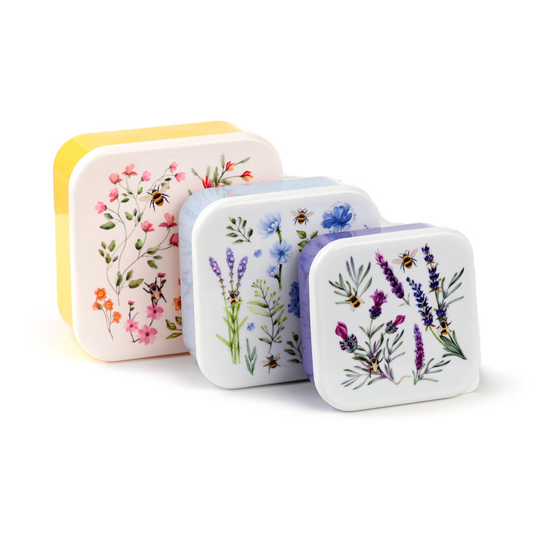 Lunch Boxes Set of 3 (M/L/XL) - Nectar Meadows LBOX94-0