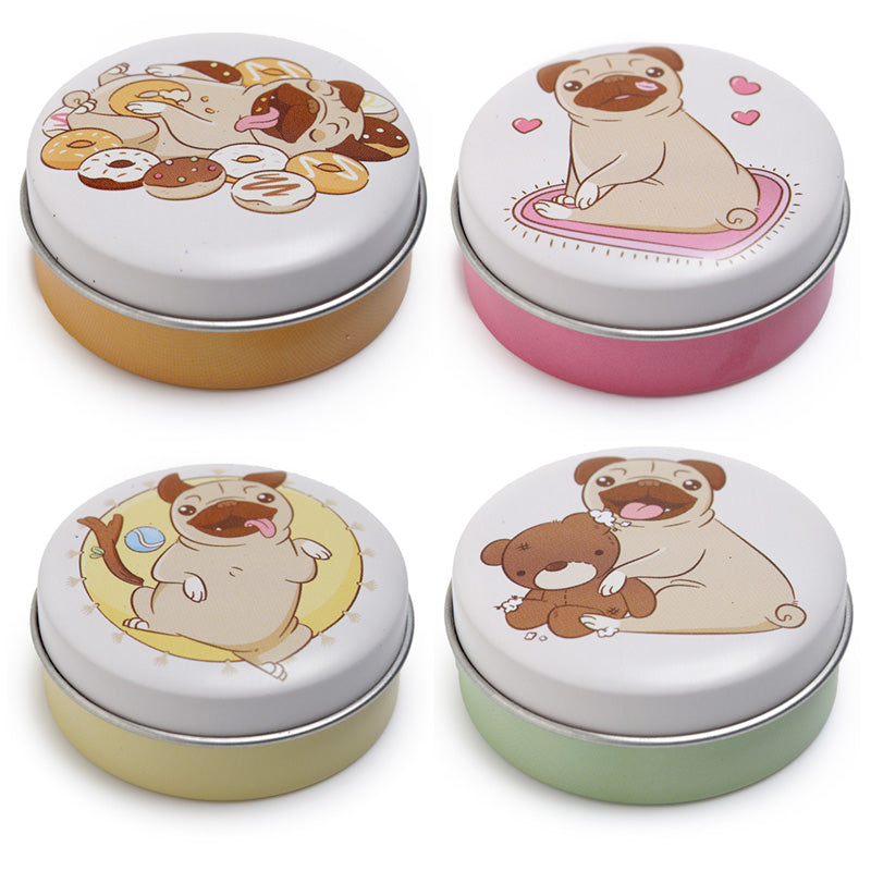 Lip Balm in a Tin - Mopps Pug LIP100-0