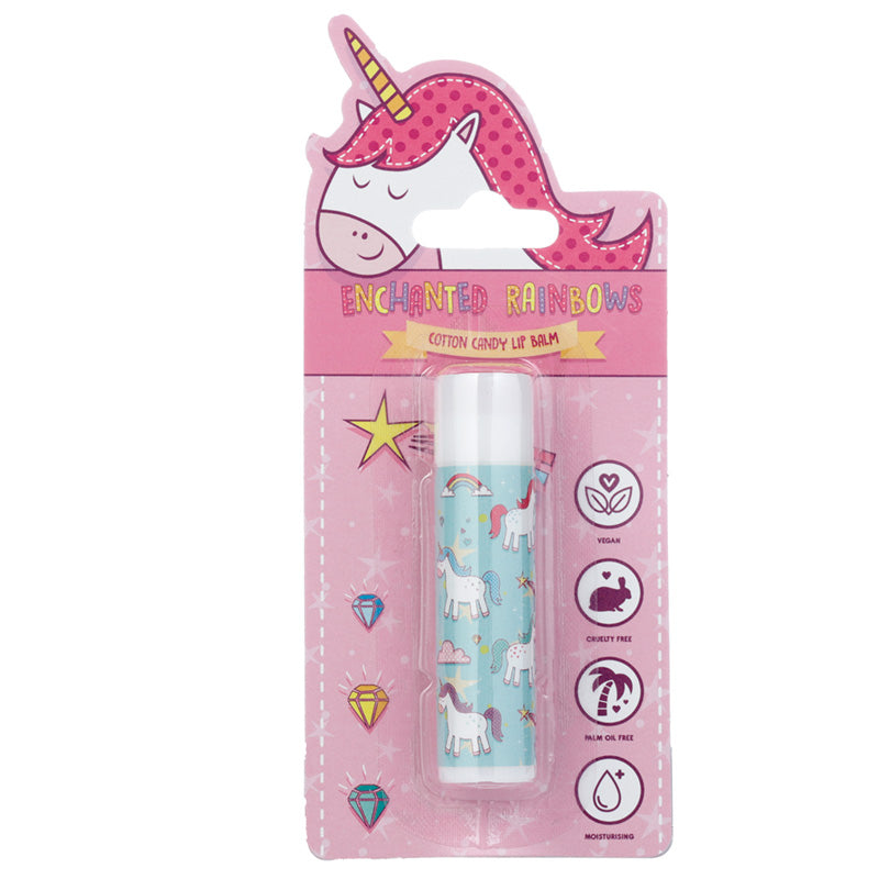 Enchanted Rainbow Unicorn Stick Lip Balm - Cotton Candy LIP128-0