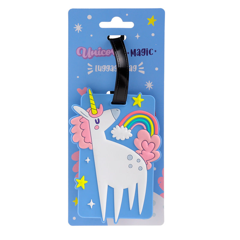 PVC Luggage Tag - Unicorn Magic LUT38-0