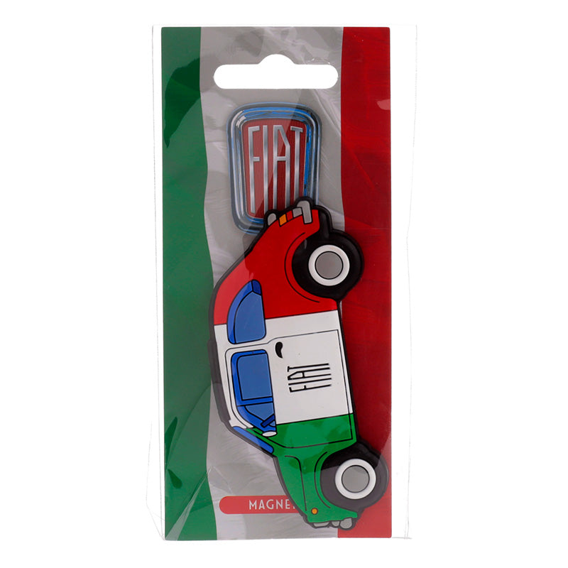 PVC Magnet - Fiat 500 Italian Flag MAGNP55-0