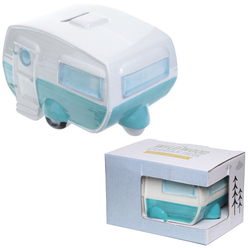 Fun Caravan Design Ceramic Money Box MB205-0