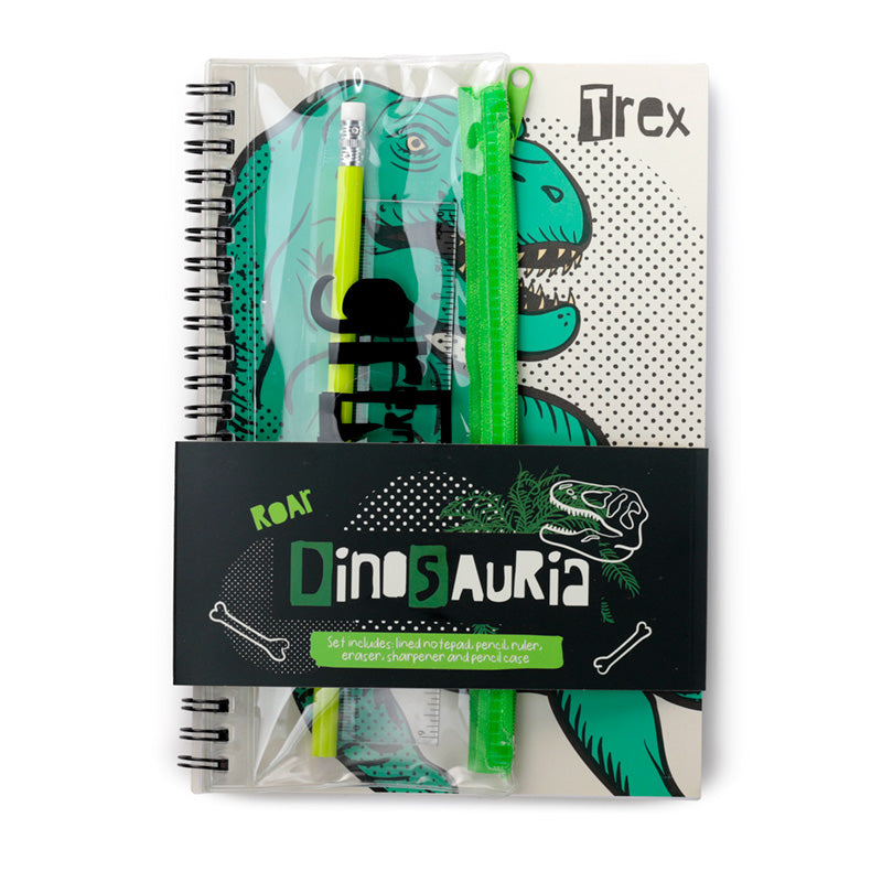 Spiral Bound A5 Lined Notebook - Dinosauria MEMOS06-0