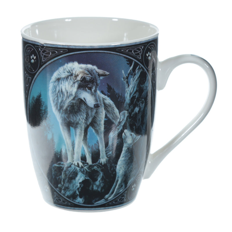 Wolf Guidance Lisa Parker Designed Porcelain Mug MULP41-0