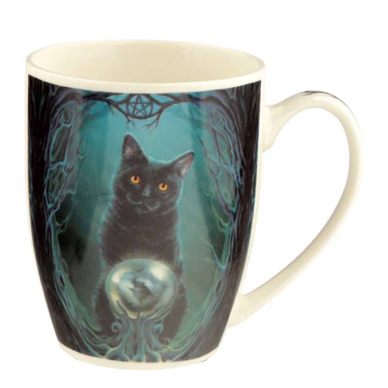 Rise of the Witches Cat Lisa Parker Porcelain Mug MULP46-0