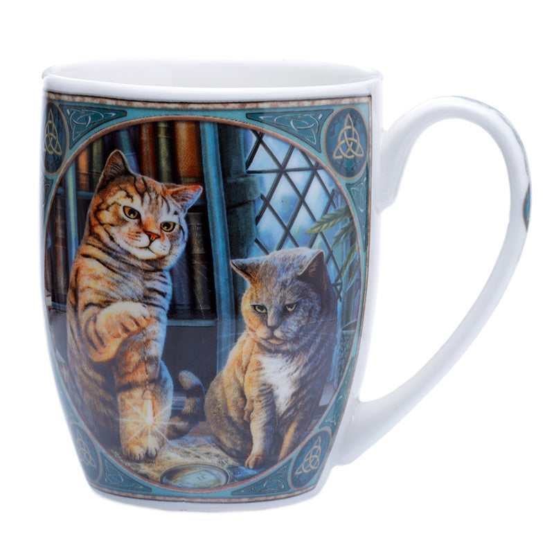 Porcelain Mug - Lisa Parker Purrlock Holmes Cat Porcelain Mug MULP58-0