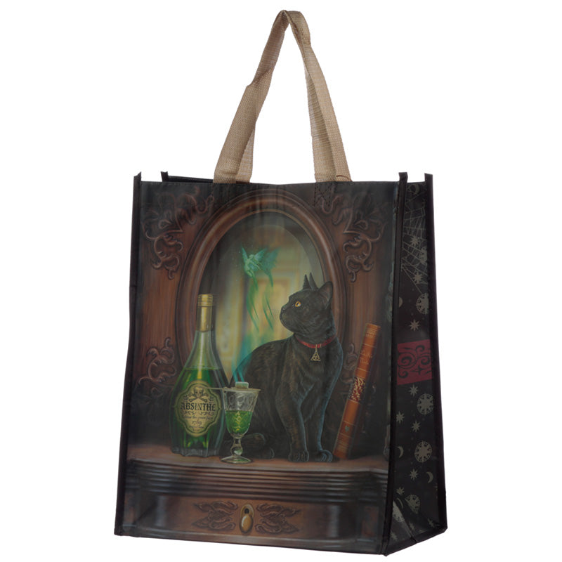 Absinthe Cat Lisa Parker Reusable Shopping Bag NWBAG62-0