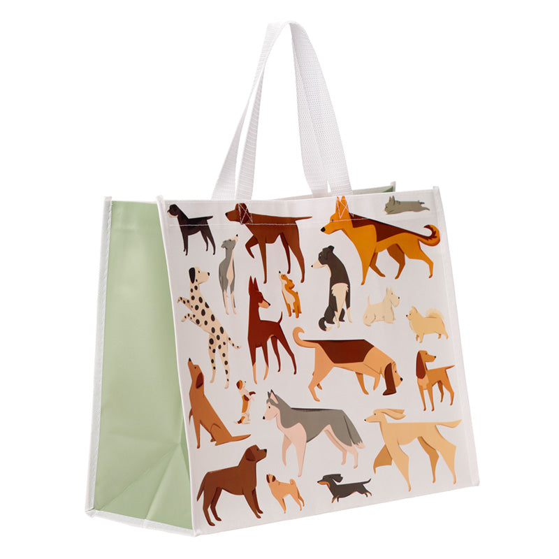 Durable Reusable Shopping Bag - Barks Dog NWBAG85-0