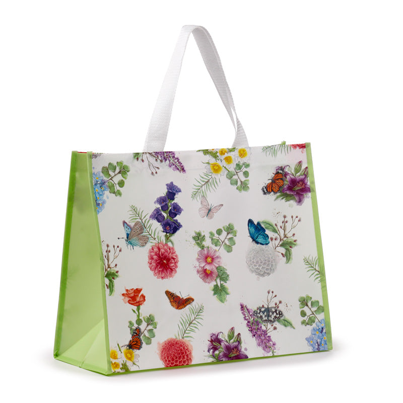 Durable Reusable Shopping Bag - Butterfly Meadows NWBAG87-0